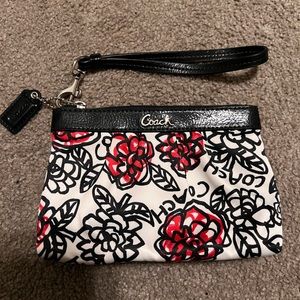 Small Coach wristlet